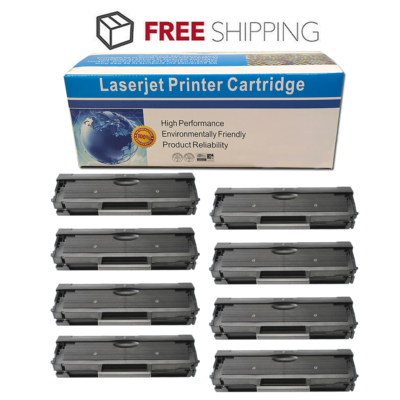 8 Pk Pack Mlt D101s Black Toner Cartridge Samsung Ml 2165w Scx 3405w Sf760p Ebay