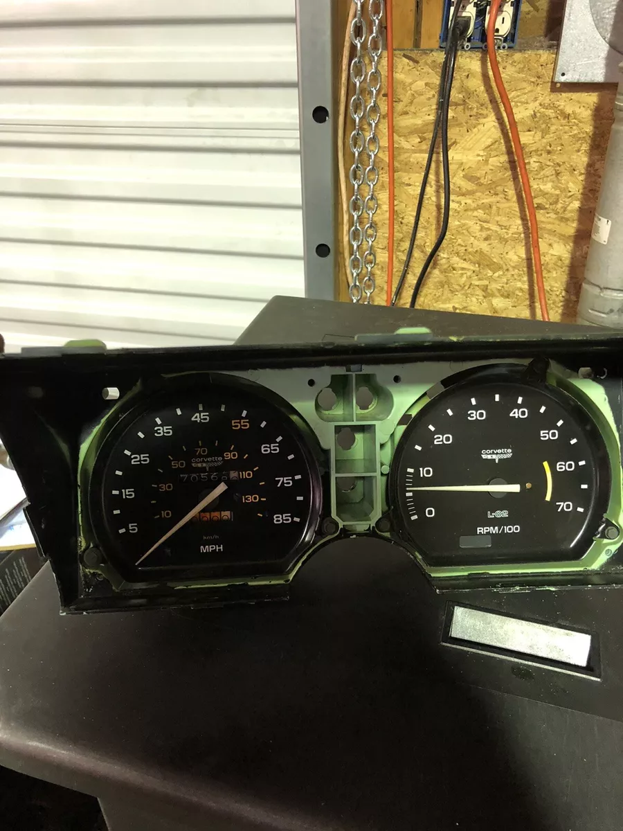1978 1982 Corvette Dash Cluster L82 eBay