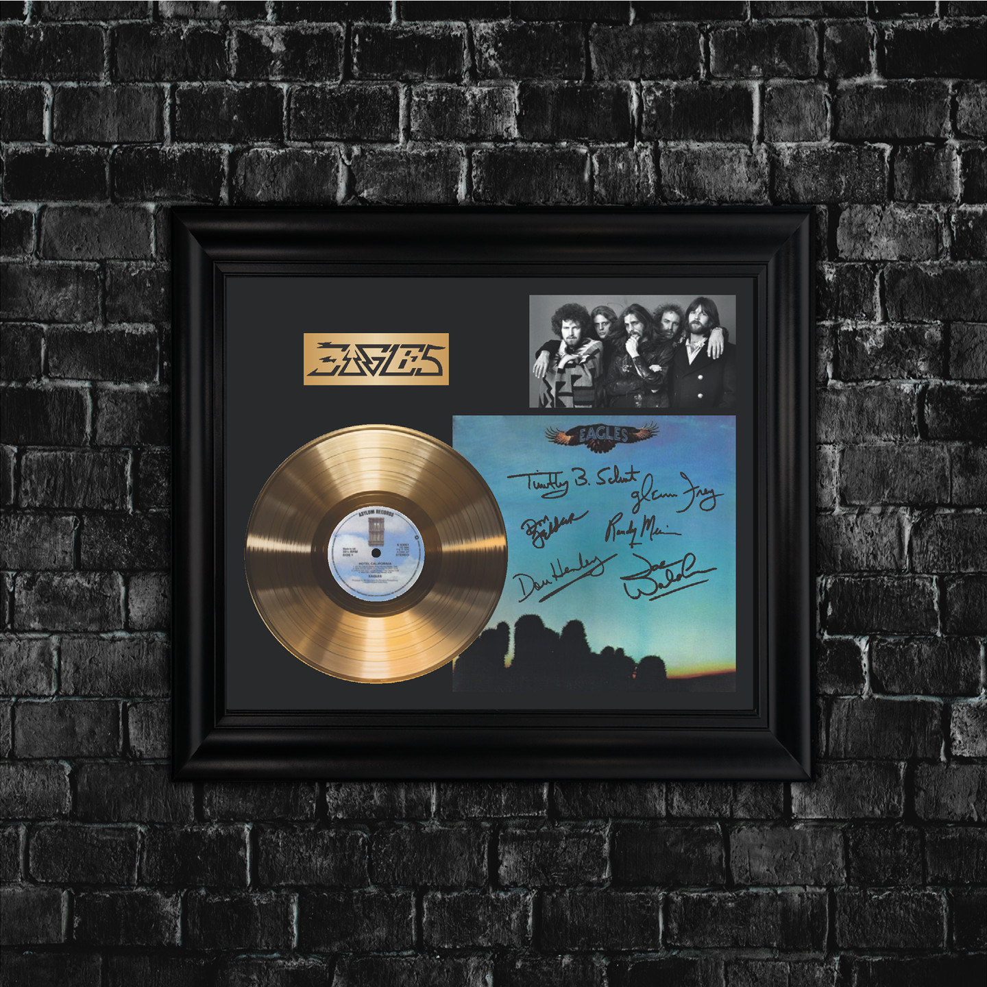 Copy Signed LP Vinyl - Eagles - Memorabilia Gift | PGR