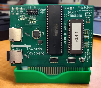 DAN ][ Controller Apple II Storage Interface with Ethernet