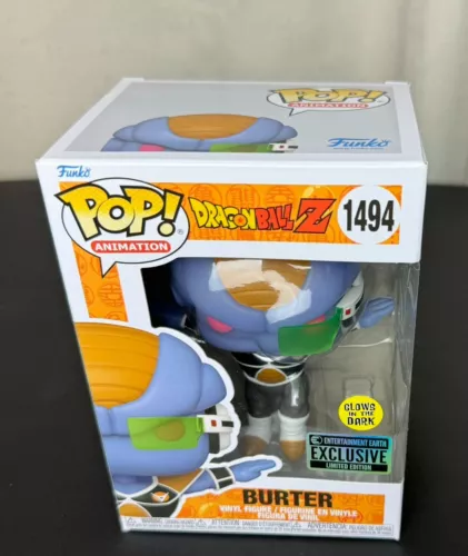 Funko Pop! Dragon Ball Z Burter #1494 GITD Entertainment Earth exclusivo