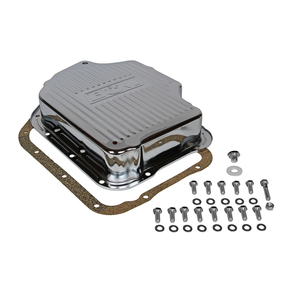B&M Hi-Tek Deep Transmission Chrome Pan For Chev/Gm/P-tiac/Buick/Oldsmobile/Cadi - Image 4 of 4