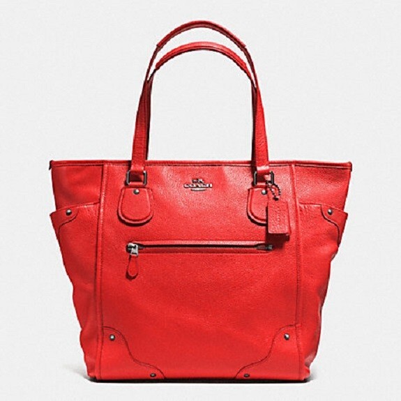 Coach 34039 Mickie Tote in Grain Leather - image 1