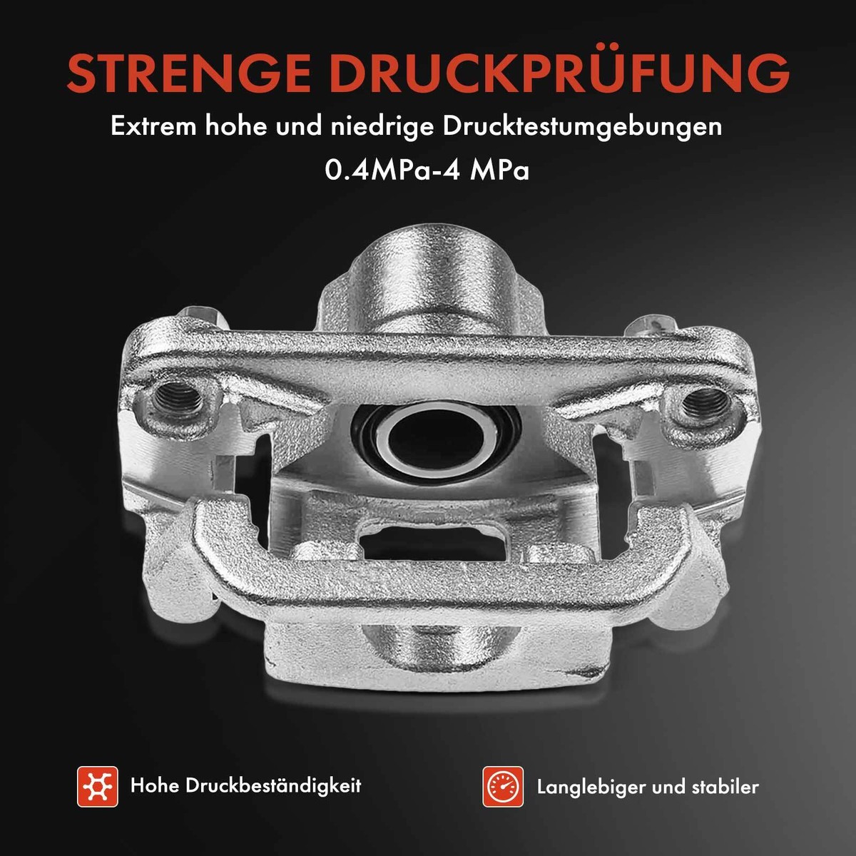 Frankberg 2x Pinza de Freno Delantero Izquierdo Derecho Compatible con C2 JM 2003-2009 C2 Enterprise JG 2003-2009 C3 I FC FN 2002-2009 1.1L 1.4L Sustituir# 522211
