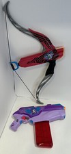 NERF Rebelle Secret Spies Rapid Red Motorized Nerf Gun Blaster  Strongheart Bow