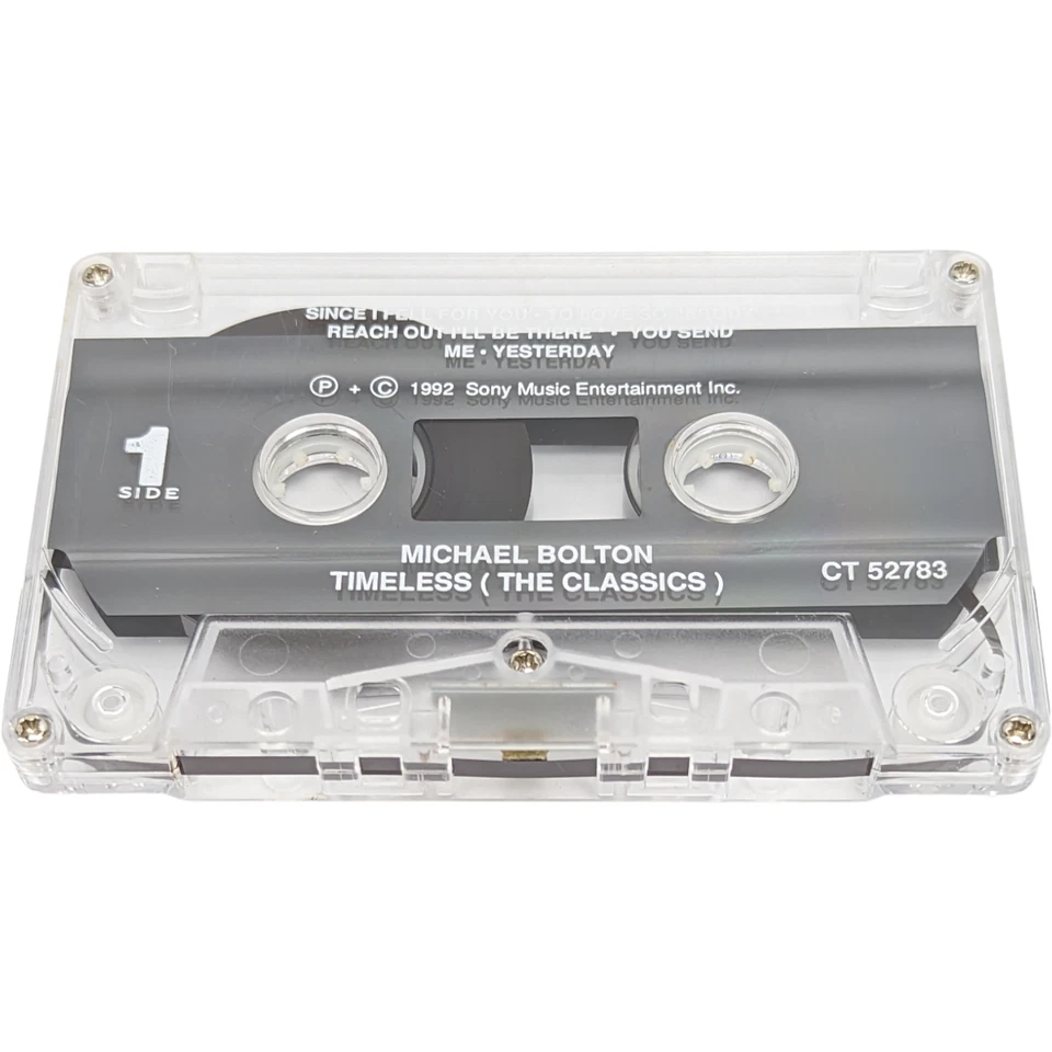 Michael Bolton Timeless Cassette 1992 Album 9399747230247 - Image 4 of 4