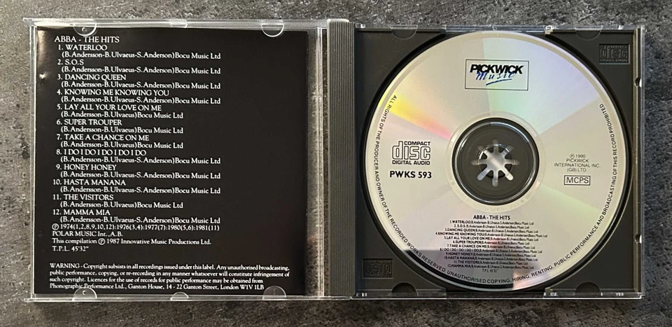 Abba - The Hits - CD - Top Zustand - Nichtraucher - Bild 2 von 3