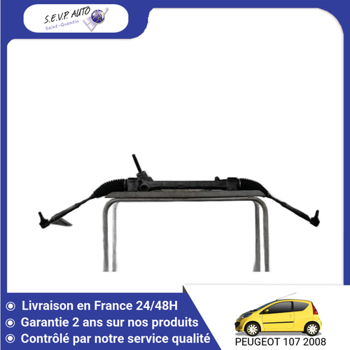 Direction Assistée (Crémaillère) Pour Peugeot 107 - Pièce D'Occasion, Ref. 400133