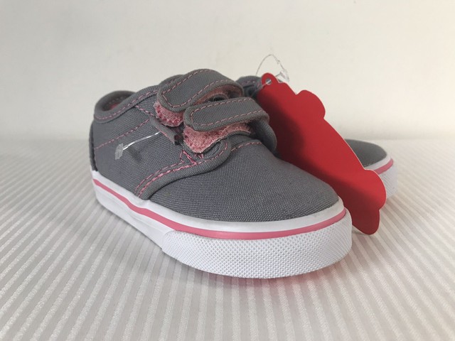 vans pink grey