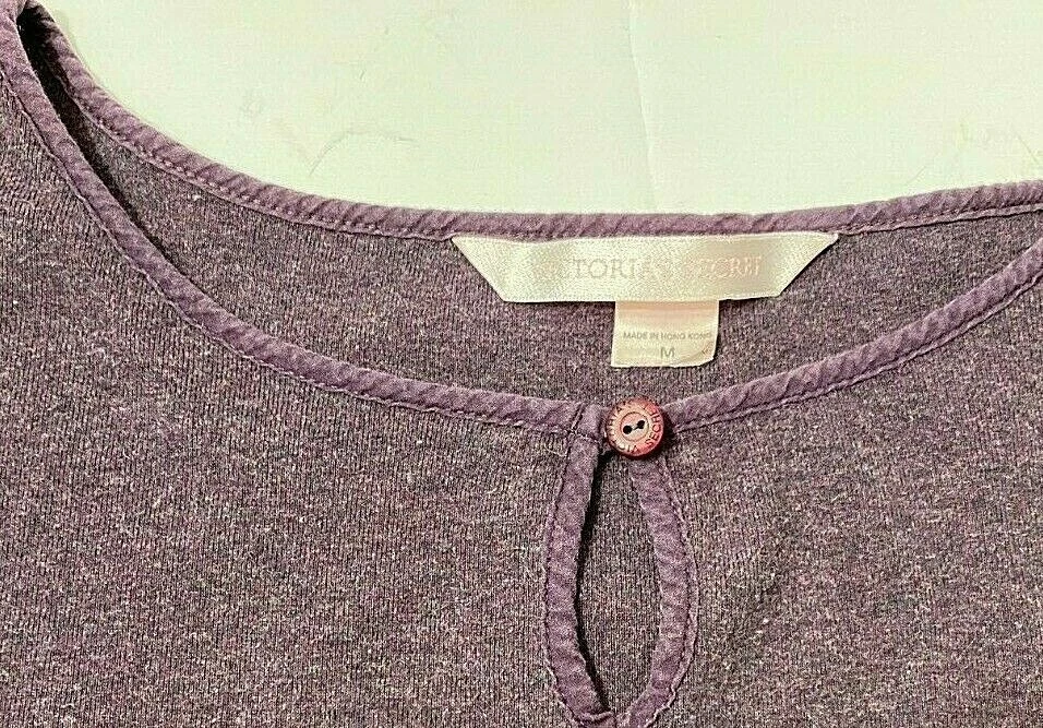 UNDERCOVER Abito midi Victoria's Secret donna taglia M medio bordeaux manica lunga