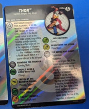 HEROCLIX AVENGERS FOREVER THOR L084 OP KIT PROMO CARD