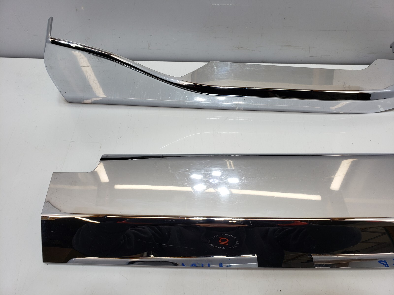 ✅ 10-14 OEM Rolls Royce Ghost RR4 Front Right Passenger Seat Rail Trim SET*
