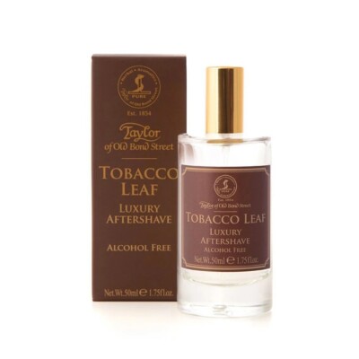 Taylor of Old Bond Street Tobacco Leaf Luxus Aftershave After Shave Lotion 50ml