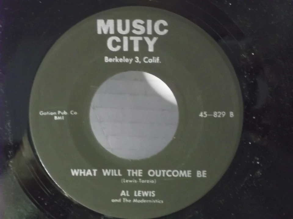 Lord Luther,Music City 829,"Can't Get You Out Of My Mind"US,7"45,1958 R&B,Mint — 第 2/2 张图片