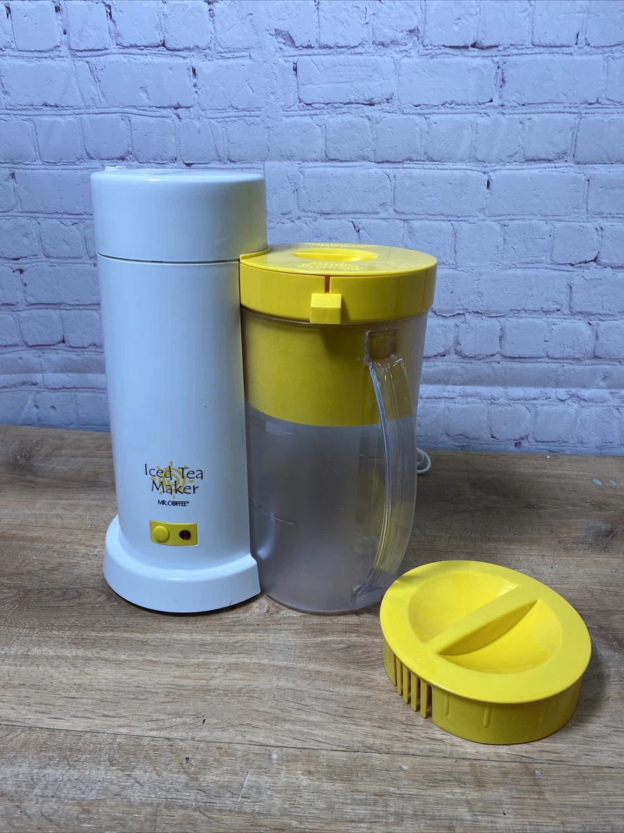 Mr. Coffee Ice Tea Pot / Iced Coffee Maker 2-Quart TM1.7 Yellow