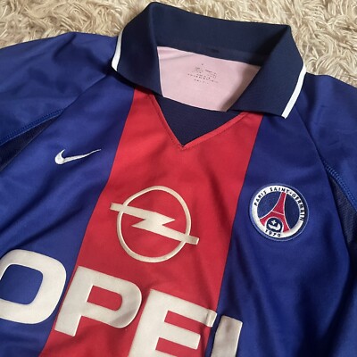 VINTAGE Paris Saint Germain 2000 2001 FOOTBALL Jersey PSG Home