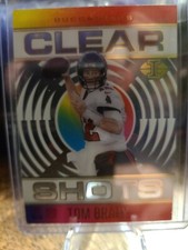 2021 Panini Illusions Football Tom Brady Clear Shots Insert SP #CS-3