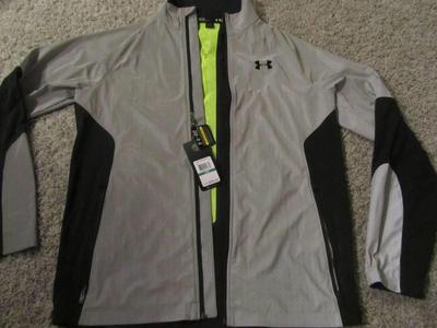 under armour reflective running jacket