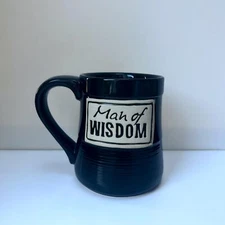 Abbey Press Man Of Wisdom Pottery Mug Multicolor 20 Oz 56807t