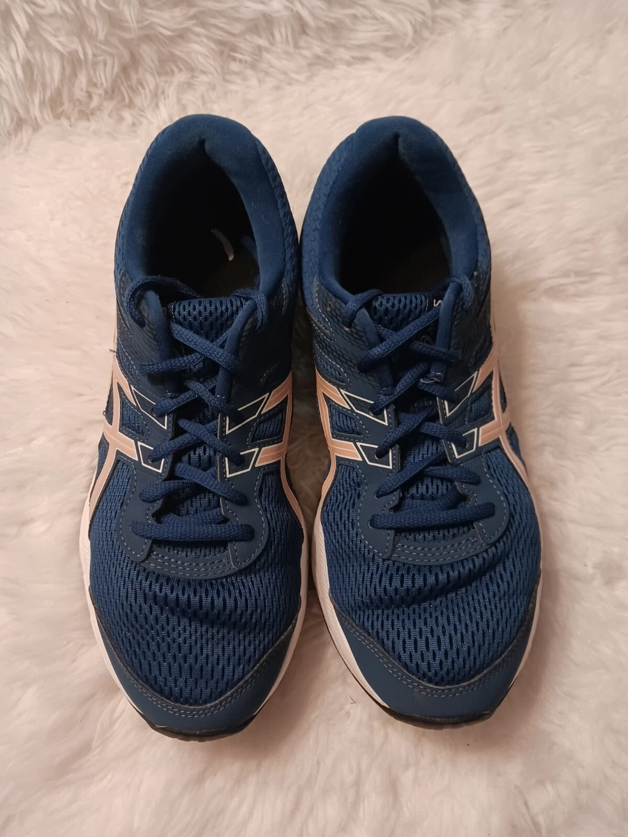 Asics Gel Foundation Blue Low Top Running Sneaker Shoes Womens 9.5 | eBay