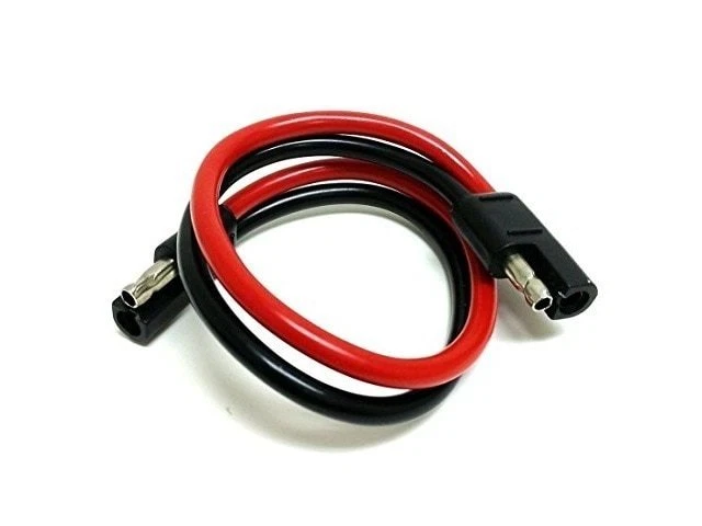 Arnés de desconexión rápida 5 piezas calibre 8 GA 12" 2 pines instalación en línea Foto 3 de 4