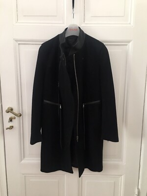 DIESEL Damen Mantel Schwarz