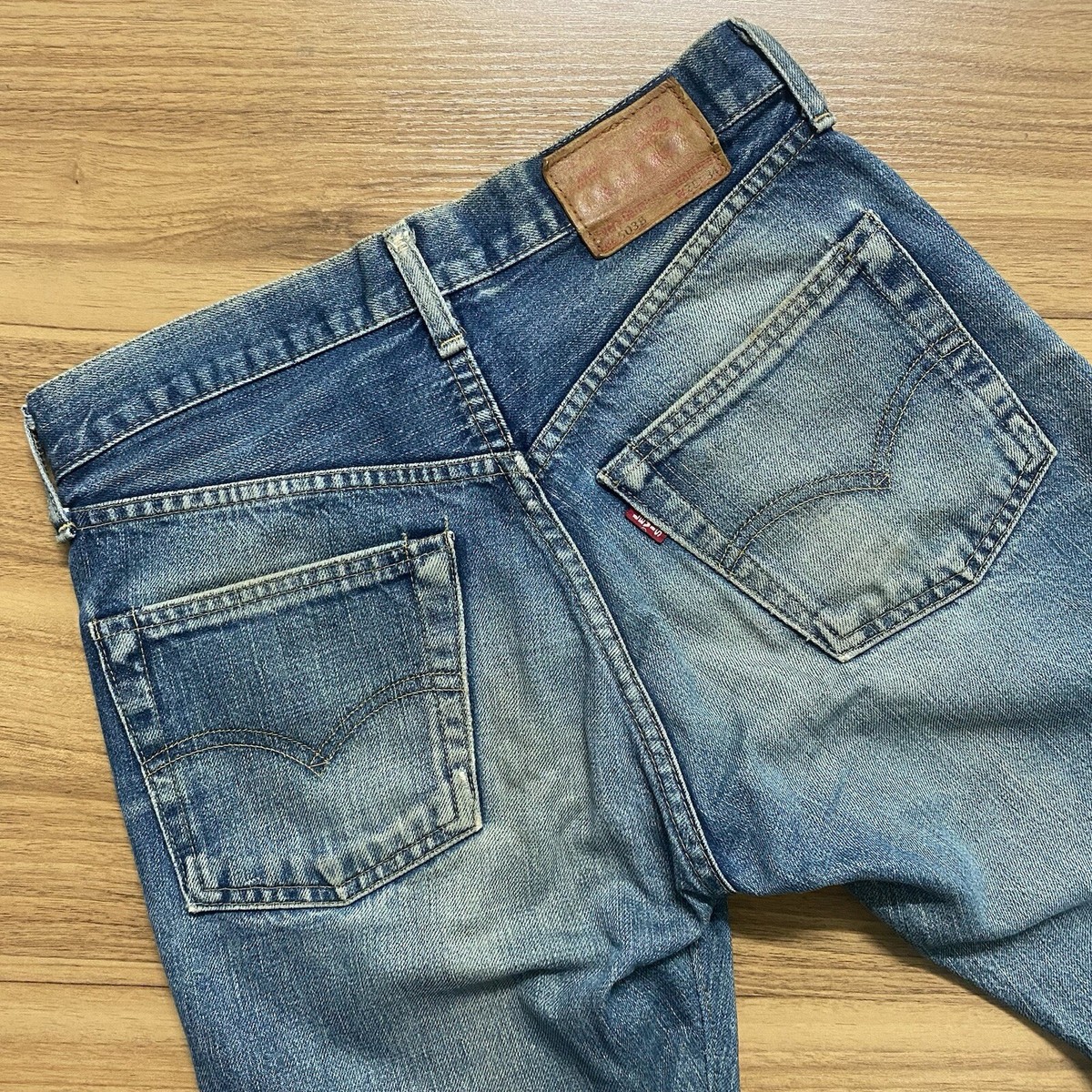 Vintage 90s Levi's 503B Big E Selvedge Jeans, Hidden Rivet Vintage 90s Levi's 503B Big E Selvedge Jeans, Hidden Rivet