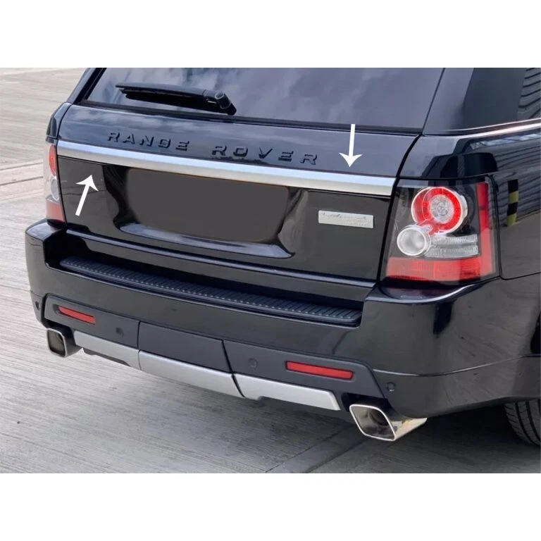 💫Kit Modanatura Posteriore Portellone Look Argento per Range Rover Sport L320💫 - Imagen 3 de 4