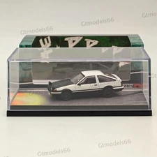 Hobby Japan 1/64 Toyota SPRINTER TRUENO GT APEX AE86 INITIAL D White HJ643008DC