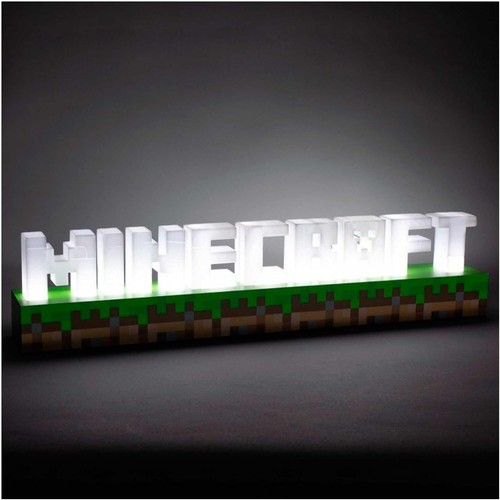 Minecraft Logo Light Games Room Home Decor Gift Gamer kids bedroom popular - Picture 3 of 6