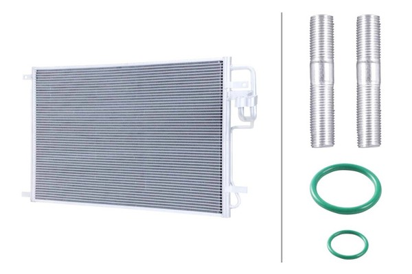 Hella Klimaanlage Kondensator FüR Hyundai Tucson KIA Sportage 04-10 976062E000-image