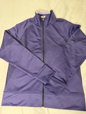 Nike Women s Golf Fit Dry Dark Purple Zip Up Track Jacket Womens Size Medium