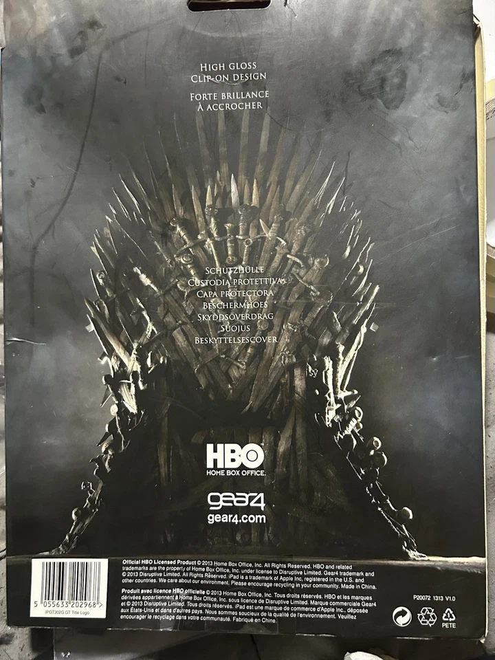 Gear4 Juego de Tronos iPad 3ª Generación Cubierta L#1547 Foto 2 de 4