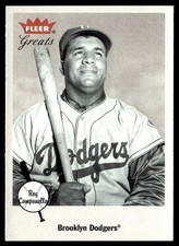 2002 Fleer Greats of the Game Roy Campanella Brooklyn Dodgers #14