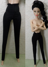 Leggins Schwarz 💙 Für Mode Puppen  GROß ca 32cm.