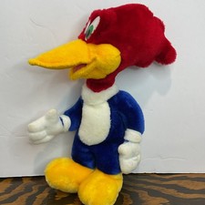 Woody Woodpacker 10” Plush Universal Studios Walter Lantz Prod.