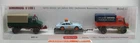 Wiking 1:87, No. 8997 46, 50 Years Unimog, Set U 1700 L + Porsche 911 Special Model