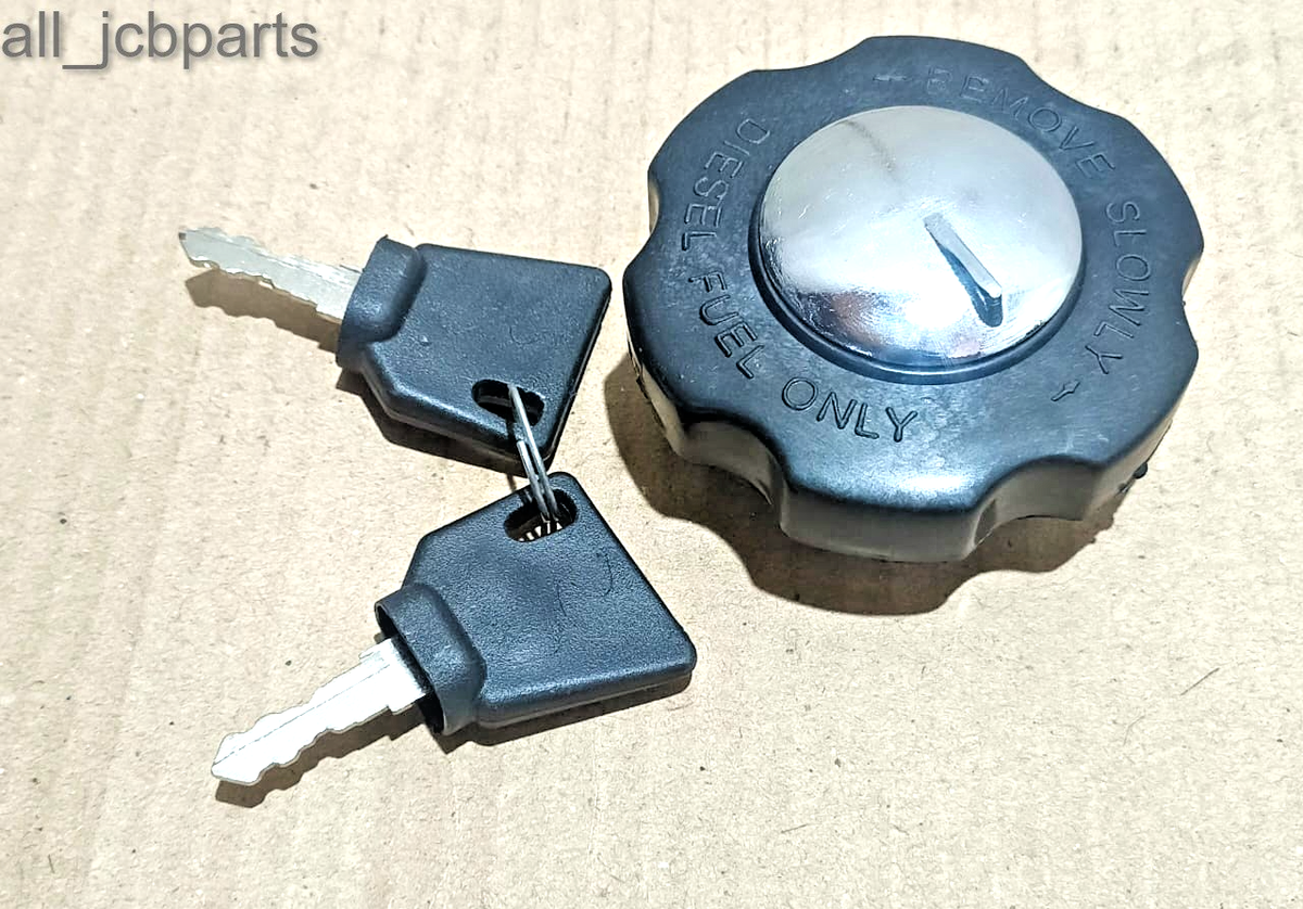 DCBページ Jcb Diesel Tank Cap Lockable With 2 Keys (Part No 333/Y1373 333