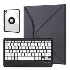 For iPad A16 11th 10th Generation Case with Detachable Keyboard  Pencil Holder
