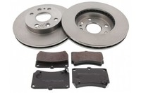 Mapco Bremsensatz Scheibenbremse 47535 FüR KIA RIO DC 1 16V