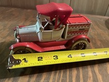 Vintage Ertl 1918 Ford Model T Runabout die-cast coin bank, Campbell's Beans