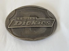 GENUINE DICKIES Heavy Duty Silver Metal Work Wear Replacement Men's belt buckle