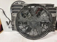2000-06 BMW X5 HVAC Condenser Radiator Cooling Motor Fan Shroud Assembly Oem E53