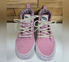 Pink VANS Sk8-Hi MTE-1 Kids Sneakers Size 2