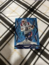Stefon Diggs 2025 Panini Phoenix Light Blue Lava /325 SP Patriots