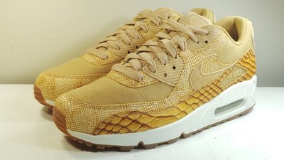 NIKE 2018 AIR MAX 90 SNAKESKIN AH8046-200 VACHETTA 8.5 FORCE DUNK 1 180 95 97 93