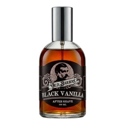 Old Barber After Shave Cologne mit Black Vanille Duft Aftershave beruhigend Herr