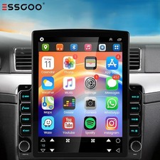 Android 15 Double Din 9.7" Car Stereo Apple CarPlay Auto Radio GPS Navi WiFi FM