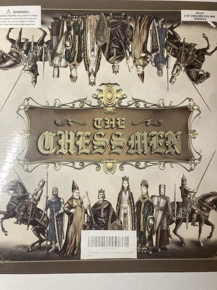The Chessmen American Civil War Chess Piece Set - HPL016 - War Generals - 3.25" - Image 2 of 4
