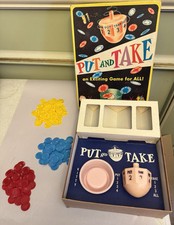 Vintage 1956 PUT AND TAKE Game American Toys SCHAPER Complete